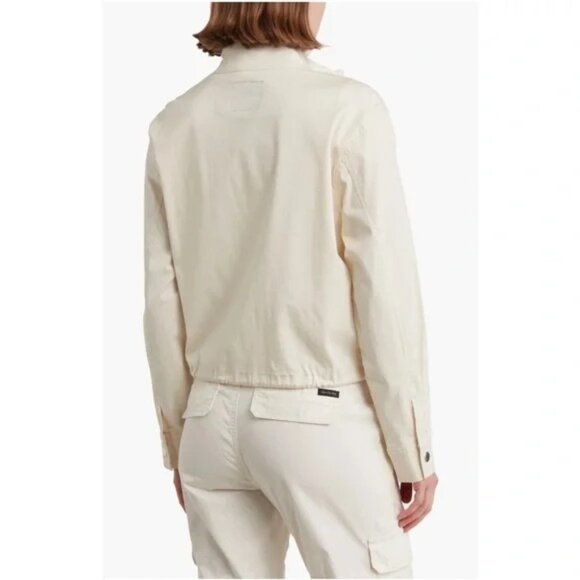 Sanctuary Armstrong Jacket Women’s Medium Cropped Off White EUC - Picture 2 of 8
